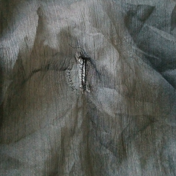 Dressy Sheer Poncho Cardigan Coverup - Picture 2 of 4